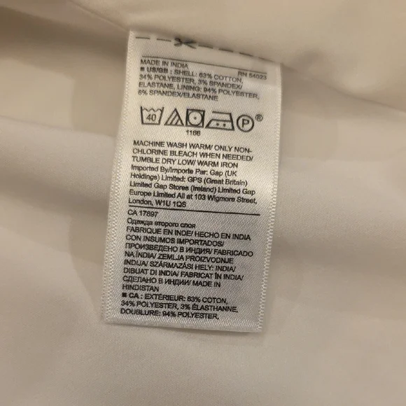 Banana Republic Cream Long Sleeve Dress - Picture 4 of 7